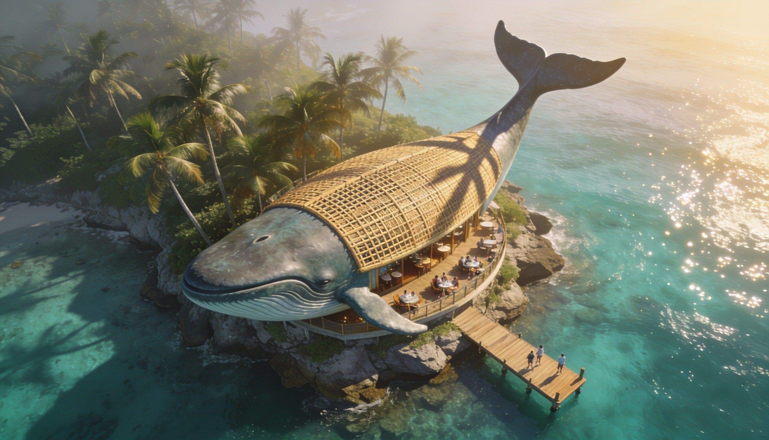 Whale-Shaped Café, Concept Design by Ar. Sumon Mia