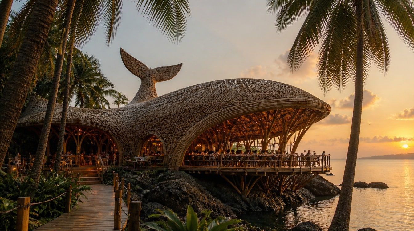 Whale-Shaped Café, image 5 of 7