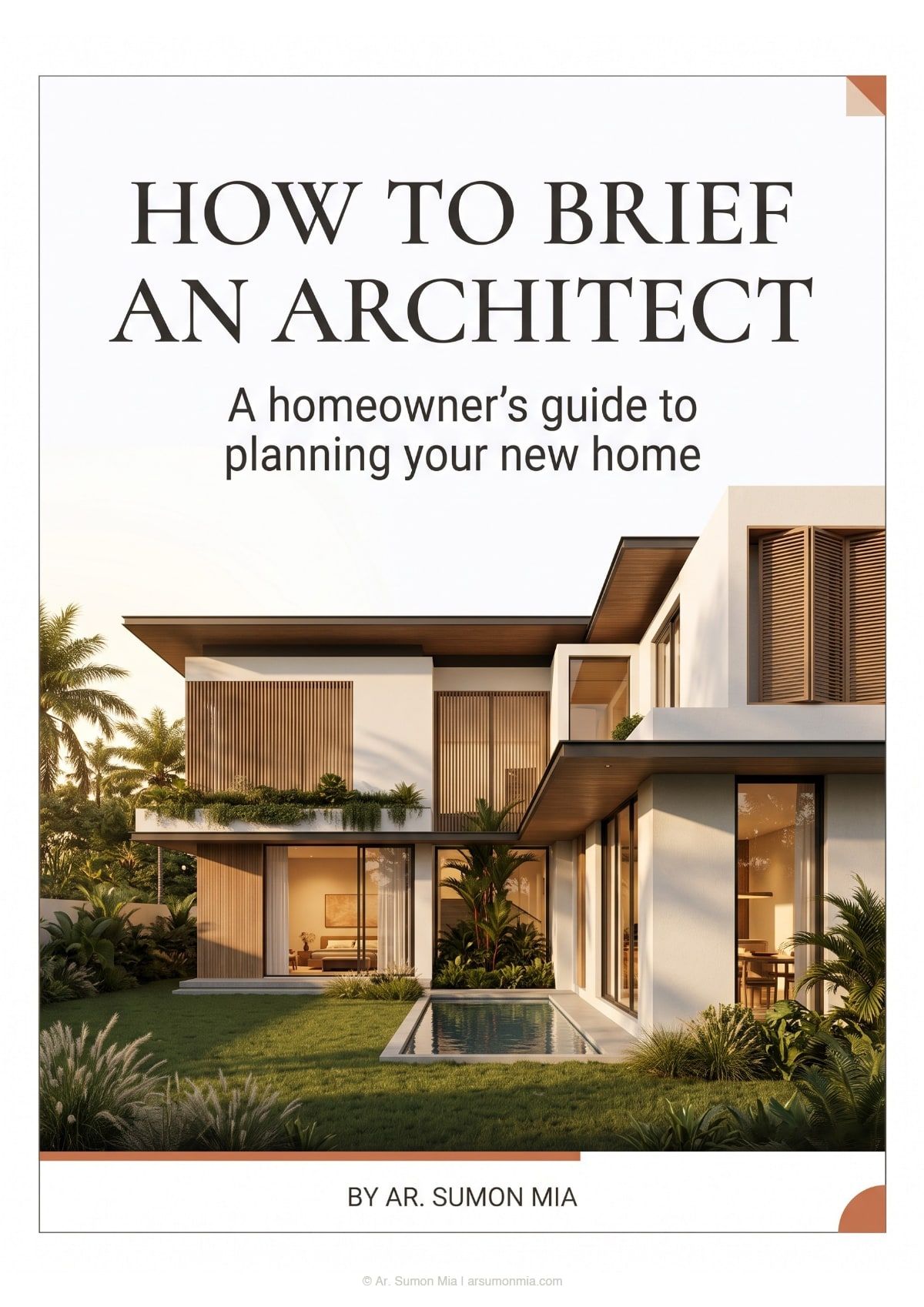 How to Brief an Architect, free eBook by Ar. Sumon Mia