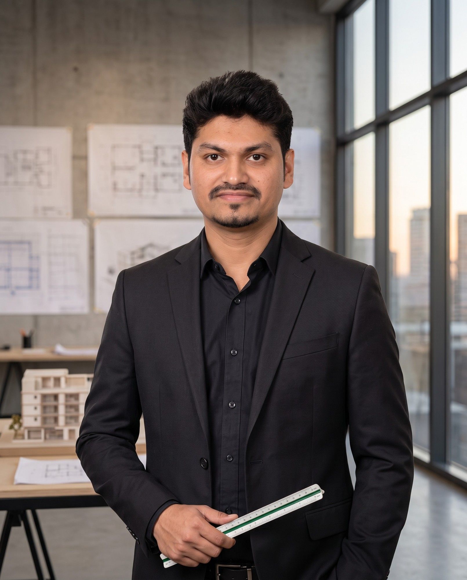 Portrait of Ar. Sumon Mia, architect and 3D visualization artist